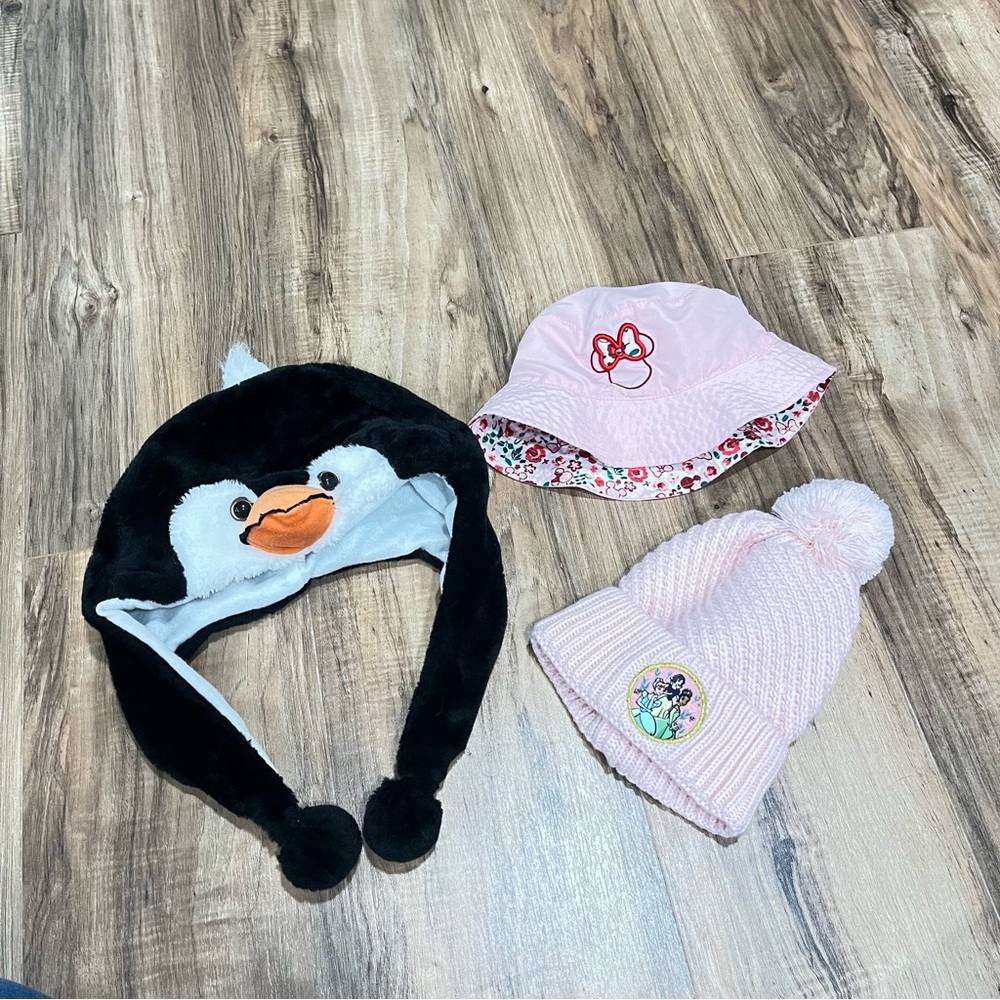 Little girls hat bundle